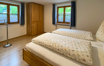 Schlafzimmer der Ferienwohnung 1