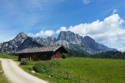 Almhütte im Nationalpark Berchtesgaden