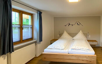 Schlafzimmer der Ferienwohnung 1