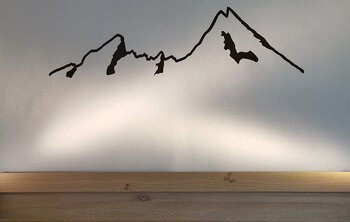 Schlafzimmer in der Ferienwohnung 3 im Gästehaus Salzgau