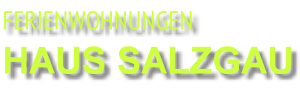 Gaestehaus Salzgau
