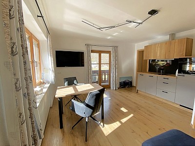 Wohnzimmer der Ferienwohnung 2 